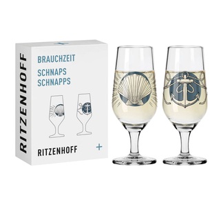 Ritzenhoff, Ritzenhoff Brauchzeit Schnapsglas-Set 1 & 2, 
