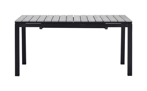SCHOU, Schou Gartentisch William 260cm Schwarz/Grau, Schou Gartentisch »William, bis 260 cm, Schwarz/Grau«