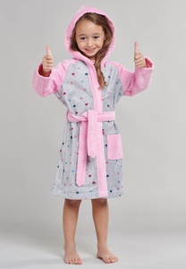 undefined, Schiesser Velours Kinder-Bademantel, 