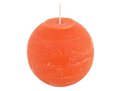 Boutique, Boutique Kerze Kugel Feuer 10 cm, 