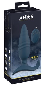 ANOS, ?RC Thrusting Butt Plug with Vibration? mit Fernbedienung