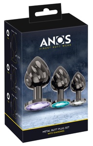 ANOS, Analplug-Set 3-teilig