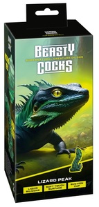 Beasty Cocks, Dildo ?Lizard Peak? mit Saugfuß