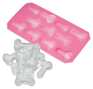 undefined, Eiswürfelform „Sexy Ice Maker“ für 11 Eiswürfel in Penisform