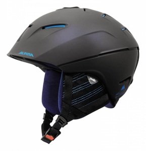 Alpina, Alpina Cheos Skihelm (Größe: 52-56 cm, 83 nightblue/denim matt), 