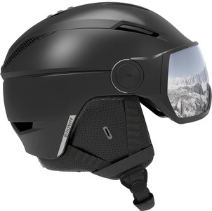 Casco de esquí Salomon Pioneer visor (talla: 59-62 cm, negro, lente:  plateada) comprar online, Comparación de precios