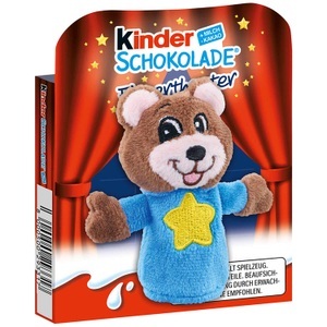Kinder, Kinder Maxi Mix Plüschtier Lotta Panda 133g