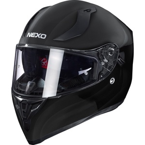 Nexo, Nexo Integralhelm Sport II Motorradhelm schwarz Größe XS, 