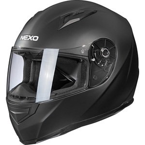 Nexo, Nexo Integralhelm Basic II Motorradhelm matt schwarz Größe M, Nexo Integralhelm Basic II mattschwarz M