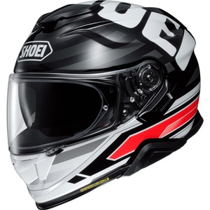 Shoei, Shoei GT-Air II Integralhelm schwarz/rot Größe XS, 