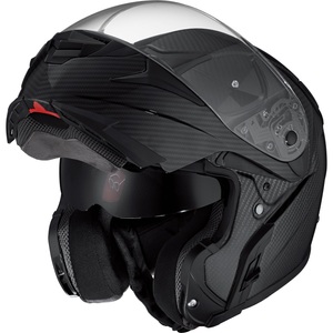 Nexo, Nexo Klapphelm Carbon Travel II Motorradhelm schwarz Größe L, Nexo Klapphelm Carbon Travel II schwarz L