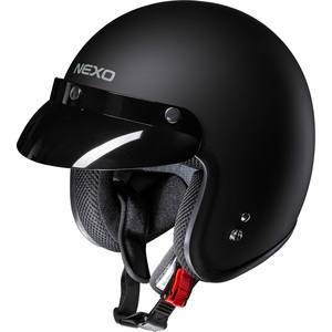 Nexo, Nexo Jethelm Basic II Motorradhelm matt schwarz Größe XXL, 