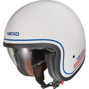 Nexo, Nexo Jethelm Urban Style Motorradhelm weiß Größe L, 