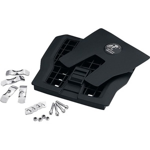 Hepco & Becker, H&B Journey Topcase 50 mit Universalplatte schwarz/silber, 