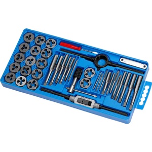 Hi-Q Tools, Hi-Q Tools Gewindeschneider Set 40-teilig M3-M12, Hi-Q Tools Gewindeschneider Set 40-teilig M3-M12