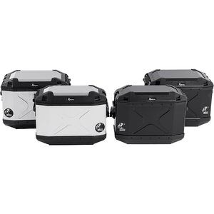 Hepco & Becker, H&B Xplorer Aluminium Seitenkoffer 40 Liter schwarz rechts, Hepco & Becker Seitenkoffer Xplorer Aluminium 40 schwarz rechts 42 Liter