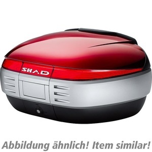 Shad, Shad Deckelcover für SH 50 Topcase rot lackiert, Shad Deckelcover für SH 50 Topcase rot lackiert
