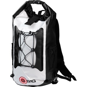QBag, QBag Rucksack 05 wasserdicht bis zu 45 Liter Stauraum grau, QBag Rucksack 05 wasserdicht bis zu 45 Liter Stauraum hellgrau