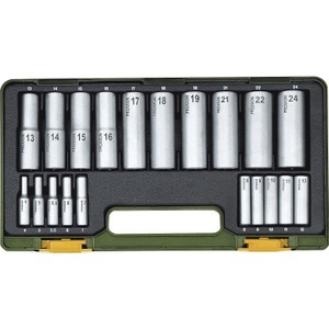 Proxxon, Proxxon Tiefbett-Schlüsselsatz 1/4 & 1/2 Zoll (20-teilig), Proxxon 12,5mm+6,3mm (1/2