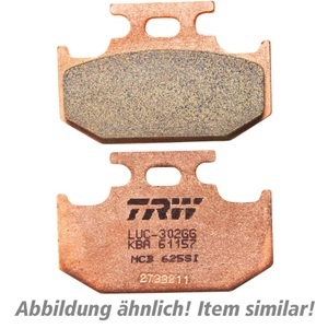TRW - (TRW KFZ Ausruestung GmbH), TRW - Bremsbelagsatz, Scheibenbremse, TRW Lucas Bremsbeläge Sintermetall Offroad MCB672SI 77,9x41,1x9,2mm