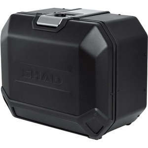 Shad, Shad 4P Seitenkoffer Terra Aluminium TR47 schwarz links, Shad 4P Seitenkoffer Terra Aluminium TR47 schwarz links