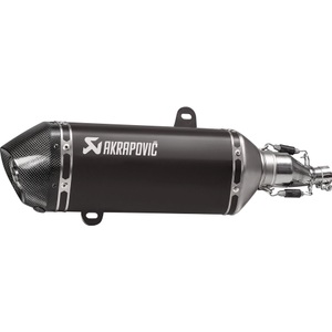 Akrapovic, Akrapovic Auspuff Slip-On oK Edelstahl schwarz für GTS 125/150 17-20, Akrapovic Auspuff Slip-On oK Edelstahl schwarz für GTS 125/150 17-20