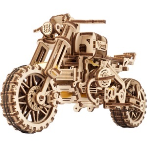 Ugears - Konstruktionsspiel 3D Side Car - Beige