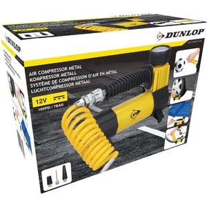 undefined, Druckluft Kompressor 12V, Dunlop Kompressor Metall 12 V