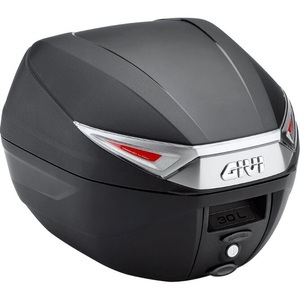 Givi, Givi Monolock® Topcase C30 NT mit transparenten Reflektoren, Givi Monolock® Topcase C30NT schwarz/klar 30 Liter