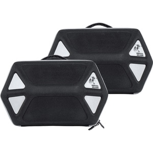 Hepco & Becker, Hepco & Becker Seitentaschenpaar Royster Speed 26 Liter für C-Bow grau/schw, Hepco & Becker Seitentaschenpaar Royster Speed 26 Liter für C-Bow grau/schw