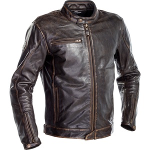 Richa, Richa Normandie Lederjacke braun Größe 50, Richa Normandie Lederjacke braun 50