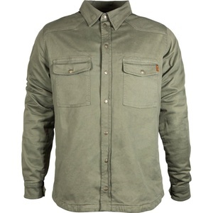 John Doe, John Doe Motoshirt Hemd oliv Herren Größe 4XL, John Doe Motoshirt Hemd olive 4XL