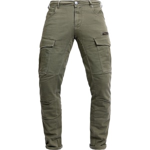 John Doe, John Doe Stroker Motorradhose oliv Unisex Größe 25/30, John Doe Stroker Hose olive 25/30