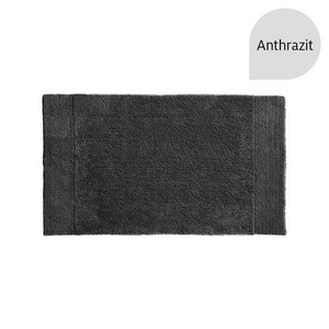 FISCHBACHER, FISCHBACHER - Badteppich DREAMTUFT - anthrazit - Textil - 60cm/100cm