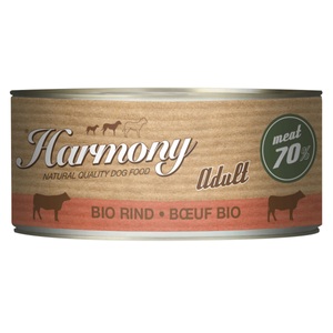 Harmony, Harmony Dog Nassfutter BIO Rind 100g, 