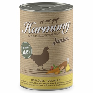 Harmony, Harmony Dog Junior Geflügel & Süsskartoffel 400g, Harmony Dog Junior Geflügel & Süsskartoffel 400g