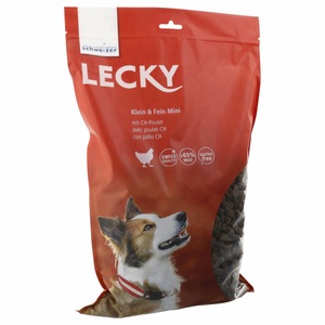 Lecky, Lecky Klein & Fein Mini mit Poulet 2.5kg, LECKY Klein & Fein Mini Poulet - Rot -