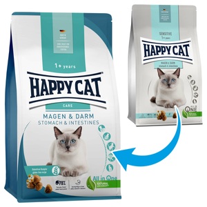 Happy Cat, Happy Cat Trockenfutter Sensitive Magen & Darm 1.3kg, Happy Cat Sensitive Magen & Darm - 1,3 kg