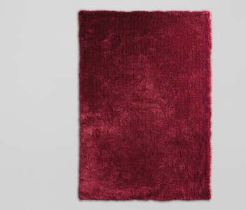 undefined, Hochflor-Teppich, 140 x 200, Himbeere, Hochflor-Teppich, 140 x 200, Himbeere