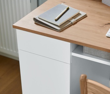 undefined, Schreibtisch mit Schublade, Schreibtisch mit Schublade