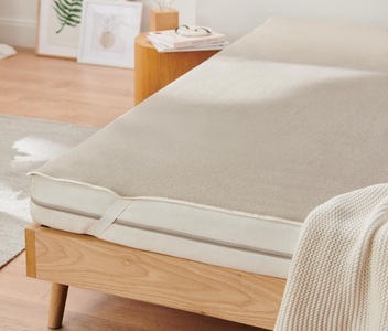 undefined, Unterbett mit Leinen, ca. 140 x 200 cm, Unterbett mit Leinen, ca. 140 x 200 cm
