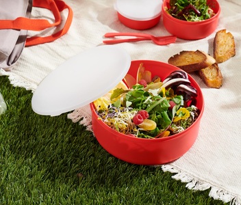 undefined, Salatschüssel mit Deckel, Salatschüssel mit Deckel