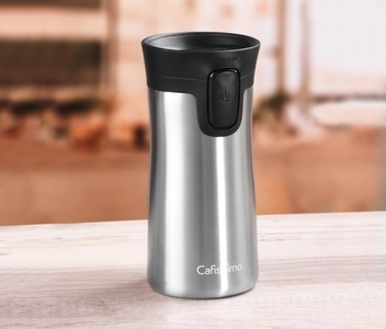 undefined, Cafissimo Coffee-to-go-Becher, silber, Cafissimo Coffee-to-go-Becher, silber