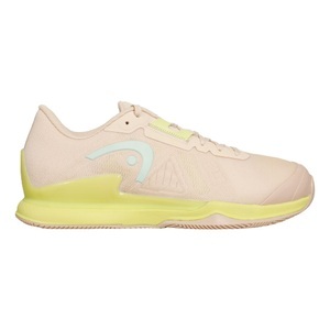 Head, HEAD Sprint Pro 3.5 Sandplatzschuh Damen - Creme, Neongelb, 