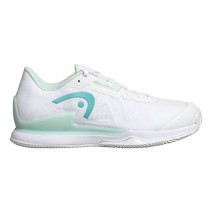 Head, Sprint Pro 3.5 Clay Damen Tennisschuh, HEAD Sprint Pro 3.5 Sandplatzschuh Damen - Weiß, Mint