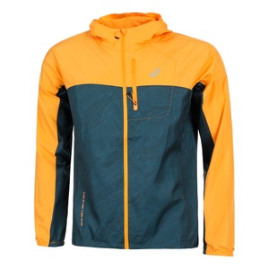 ASICS, Windjacke Mit Kapuze Herren Orange S, 