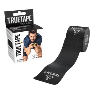 True Tape, True Tape Athlete Edition Precut Kinesiologie Tape (Schwarz), Truetape Kinesiotape Precut Tape schwarz