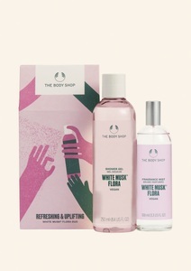 The body shop, Geschenk Duo Refreshing & Uplifting White Musk® Flora, 