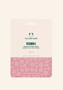 The body shop, The Body Shop Vitamin E Quench Sheet Mask, 