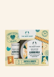 The body shop, Soothe & Smooth Almond Milk Geschenkset, 